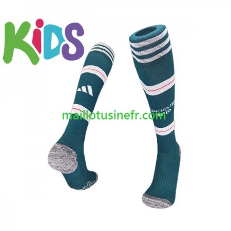 Manchester United Extérieur Chaussettes 2023-24 - Enfant Manchester United Extérieur Chaussettes 2023-24 - Enfant
